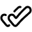 Silhouette of a person jumping joyfully